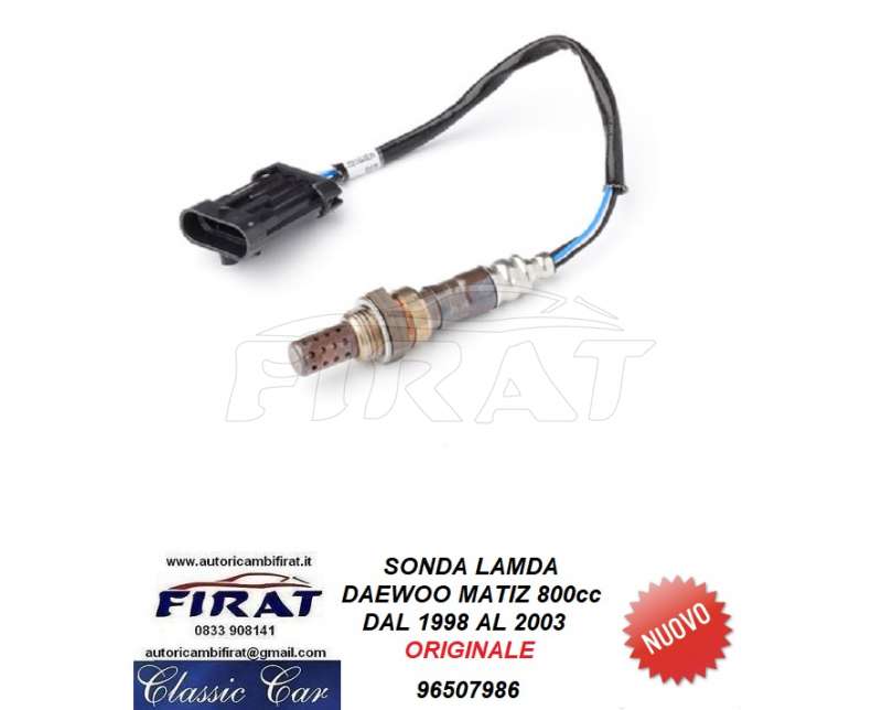 SONDA LAMDA DAEWOO MATIZ 800 98-03 (96507986)